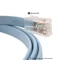 รายละเอียดการเข้าสายพิน RJ-45 หัวทองเหลือง สำหรับสายคอนโซล Cisco คุณภาพสูง