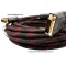 หัวทองสายสัญญาณภาพดิจิทัล สายต่อจอคอม DVI-D Dual Link (24+1) หัวผู้-ผู้ สายถัก