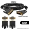 สายจอคอม DVI-I 24+5 หัวทอง ยาว 5 เมตร รองรับทั้ง Digital และ Analog
