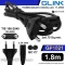 สายไฟ AC Power 2 Pin to IEC C7 (หัวเลข 8) GLINK GP1021 ขนาด 2x0.75 Sq.mm. ยาว 1.8M