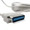 ภาพขยาย หัว CN36 สายปริ้นเตอร์ Parallel (DB25-36Pin) Dot Matrix สายใหญ่ ยาว 10 เมตร