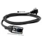 ซูมหัวต่อ RS232 DB9 ตัวผู้ แบบหัวตรง (DB9 Male Straight) ขาพิน 9 เข็ม พร้อมสกรูล็อก สำหรับสายต่อตรงเข้าหัวฉากงอลง