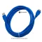 มุมมองด้านบน สายเชื่อมต่อ External Hard Disk USB 3.0 Micro-B สีน้ำเงิน คุณภาพสูง