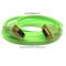 สาย vga สายต่อจอคอม สายแบน หัวทอง หุ้มสายถัก (M-M) 5 เมตร
