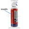 สเปรย์ลม (Air Duster) GIGA 360 (450 ml.) กระป๋องแดง ระบุตำแหน่งที่ติดยึดหลอดฉีดข้างกระป๋อง