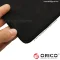 ด้านหลังแผ่นรองเม้าส์ผ้า (Mouse Pad) ORICO เย็บขอบสีดำ (25x30 cm.) หนา 4 มิล