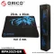 แผ่นรองเม้าส์ผ้า (Mouse Pad) ORICO เย็บขอบสีดำ (25x30 cm.) หนา 4 มิล