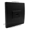 หน้ากาก เต้ารับ HDMI 4K (จัตุรัส) (ถอดประกอบได้) สีดำ