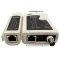 ช่องเสียบ RJ45 และ BNC บนเครื่องเช็คสายแลน (RJ45) Coaxcial RG6