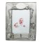 Pewter Bunny Birth Record and Photo Frame Rectangle