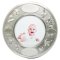 Pewter Birth Record and Photo Frame Round