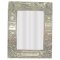 Pewter Rectangle Birth Record and Photo Frame