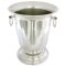 Pewter Vintage Pedestal Champagne Cooler Bucket w/handles