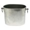 Pewter Vintage Oval Champagne Cooler Bucket w/handles