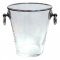 Ice Bucket Decorate Pewter / TD: 29  BD: 12.5  H: 22.5 cms.