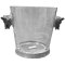 Ice Bucket w/Pewter Handle_Boar / W: 18.5  H: 20.1 cms.