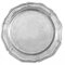 Pewter Round Tray, Chippendale