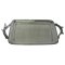 Pewter Serving Tray, Rect., Stag horn Handles