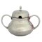 Pewter Sugar Pot  / W: 13.5  H: 10 cms.