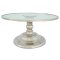 Cake Stand_L / Pewter Decorate / D: 35.5  H: 14.8 cms.