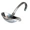 Pewter Gravy Spoon / L: 14  cms.