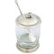 Glass Jam Jar w/Spoon_Fruit Knob /  D: 8  H: 13.2  cms.