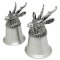 Pewter Salt & Pepper_Animal Head / W: 8  H: 5.3  cms.