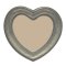 Pewter Heart Photo Frame / 11.5 x 11 cms. /Photo: 3 x 3 inch