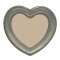 Pewter Heart Shape Photo Frame