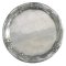 Pewter Grape Motif Round Plate