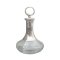 Glass Decanter / Pewter Grape Décor