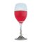 Pewter Grape Motif Décor Wine Goblet