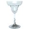 Pewter Grape Motif Décor Cocktail Goblet