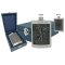 Pewter Hip Flask - Golf Player, Giftbox