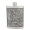 Pewter Hip Flask - Fishing Motif Design