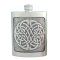 Pewter Hip Flask - Celtic Knot Motif Design