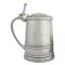 Pewter Vintage Lidded Stein