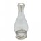 Wine Decanter w/Pewter Base, Collar & Stopper