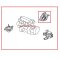 Diagram Rear Engine Mounting  of Honda City 2003 