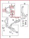 Diagram Front Upper Arm Bushing Honda CR-V'96/Civic'92