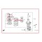 Diagram Front Shock Absorber Mounting and Bearing Honda Civic ES 2001