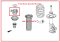 Diagram Front Shock Absorber Mounting Honda Civic FD 2006