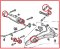 Diagram Rear Suspension Bush CRV 96