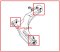 Diagram บูชปีกนกล่างชุดหน้า+ลูกหมากปีกนกล่าง สำหรับ Nissan Sunny Neo B15N16