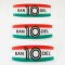 BANDEL bracelet ワールドフットボール　イタリアredxwhitexgreen