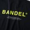 GHOST XL-LOGO T-shirts BAN-T011 blackxneonyellow