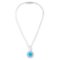 collection line GHOST necklace 19-03 blue