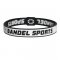 BANDEL SPORT string bracelet WhitexBlack