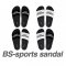 BANDELSPORTS SportsSandal WhiteBlack