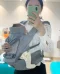 POGNAE เป้อุ้มเด็ก รุ่น No.5 Max B - Denim Grey